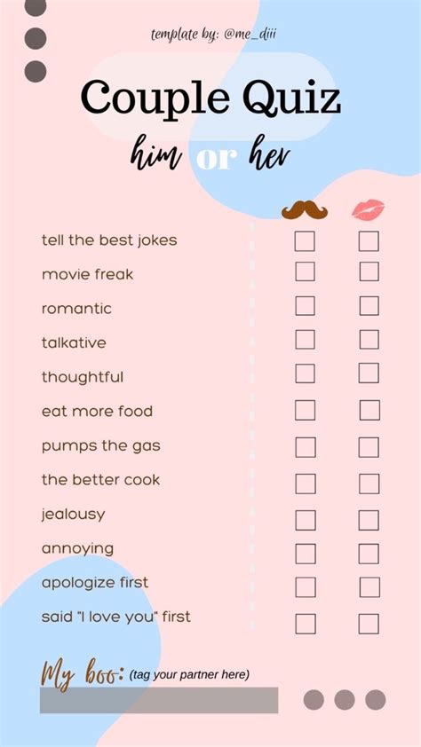 couple quiz.